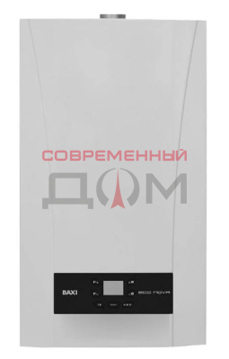 BAXI ECO Nova 10 F / закрыт. (без стояка) до 80кв.м, 2-х конт.